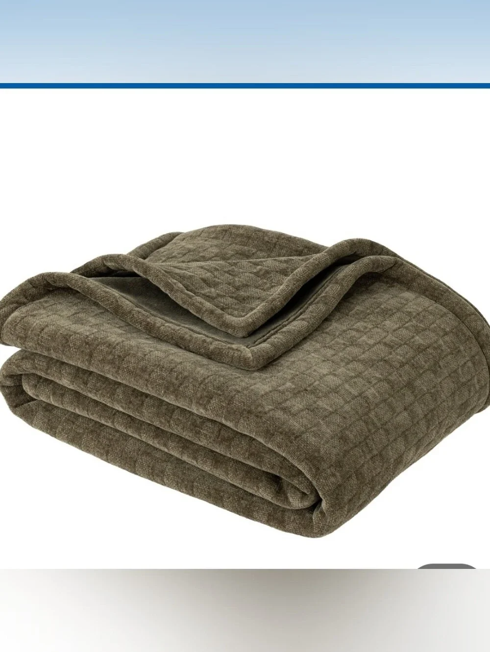(6) Berkshire Chenille Plush Knit Throw